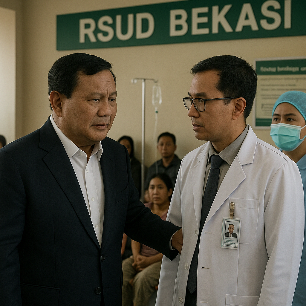 Prabowo Meninjau Korban dan Menjamin Penanganan: Langkah Kepemimpinan dalam Krisis