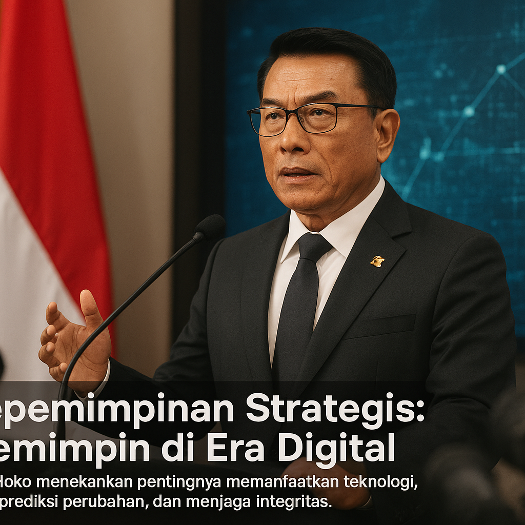 Kepemimpinan Strategis: Memimpin di Era Digital, Wawasan Jenderal TNI (Purn)