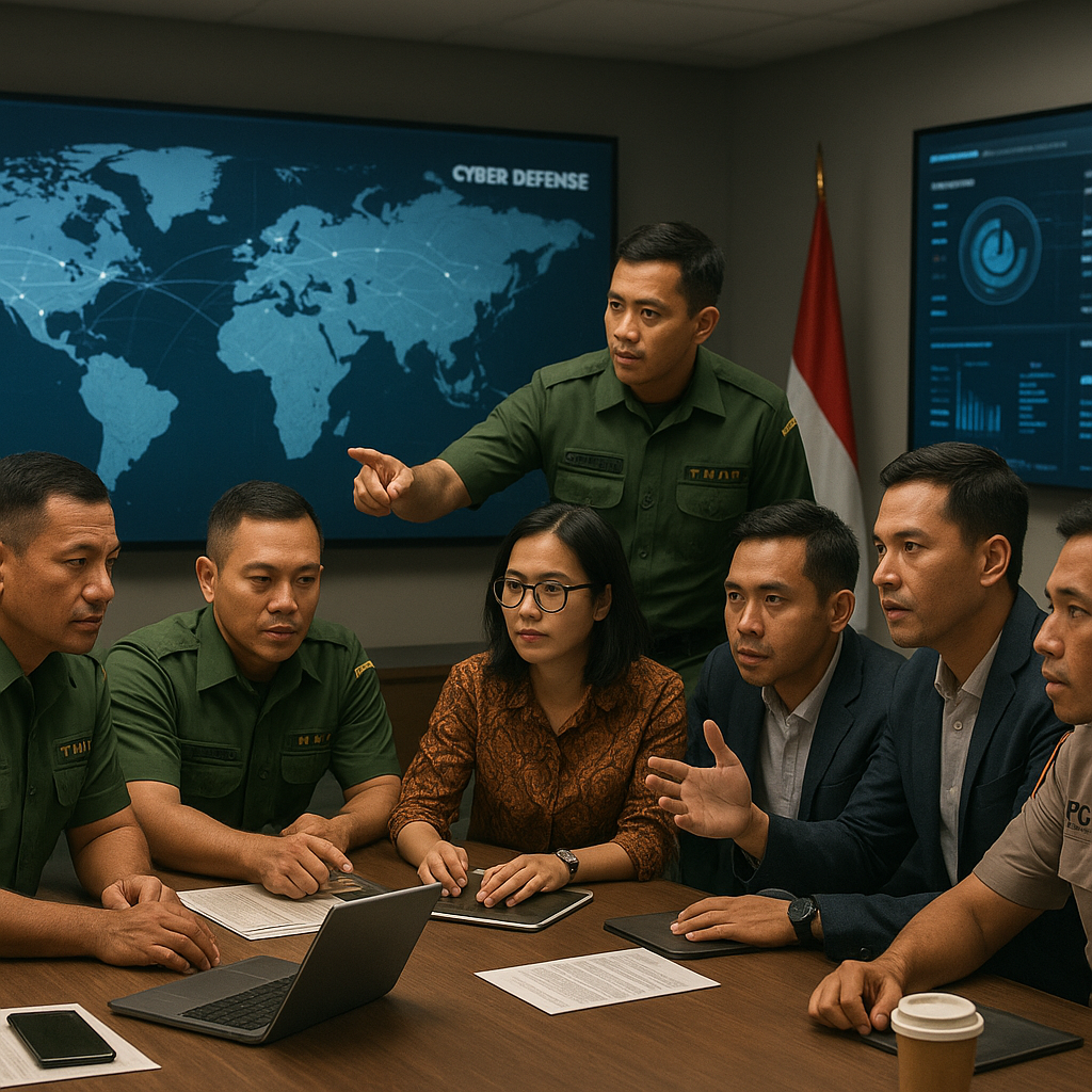 Manajemen Tim Era Perang Siber: TNI AD Bangun Kolaborasi Lintas Sektor