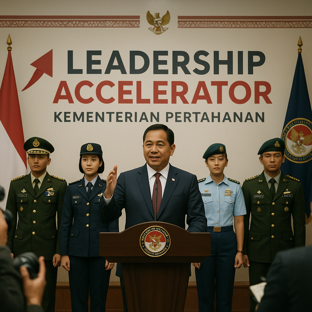 Menteri Pertahanan Luncurkan Program 'Leadership Accelerator' untuk Perwira Muda TNI