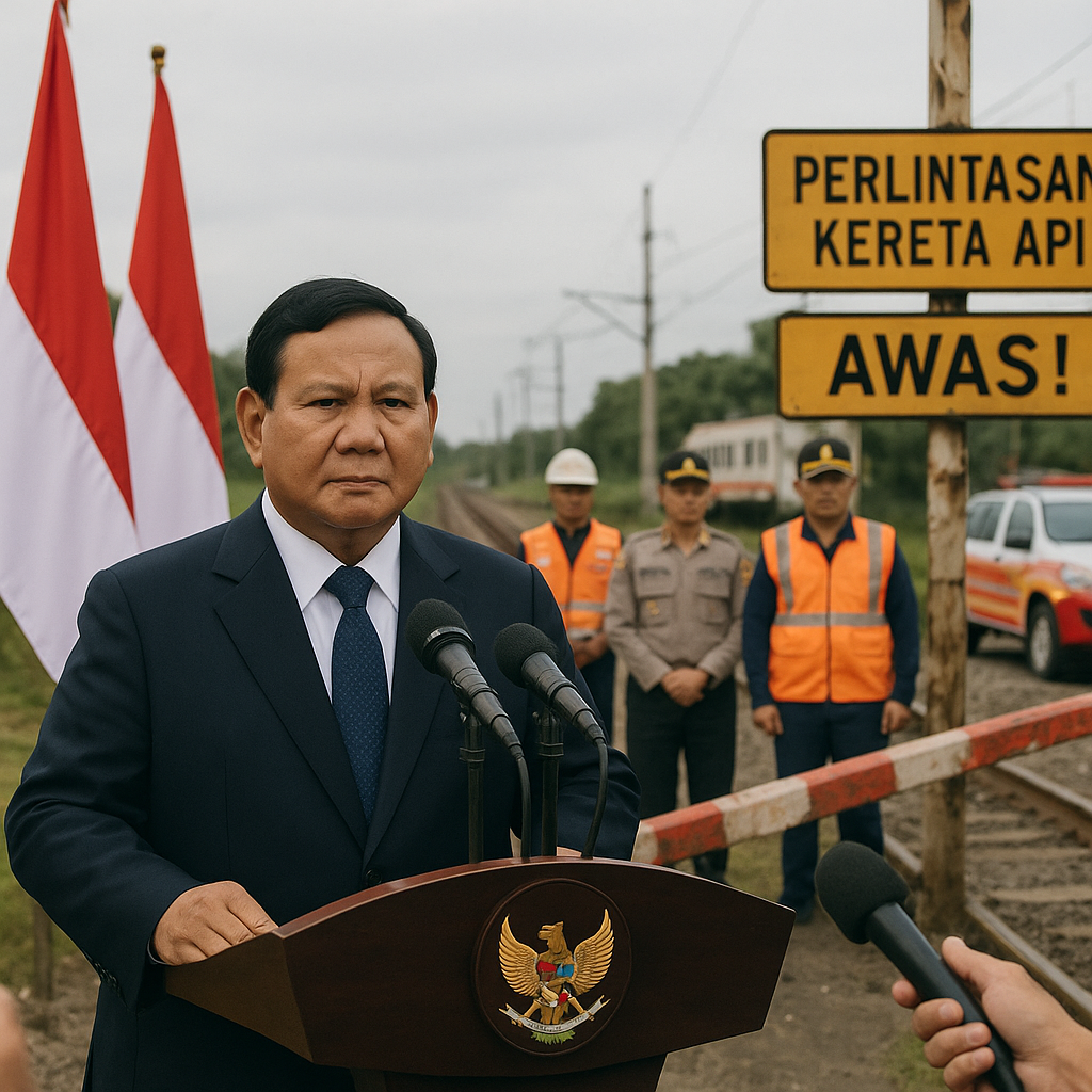Prabowo Soroti Minim Penjagaan Perlintasan: Analisis Kegagalan Sistem Keamanan