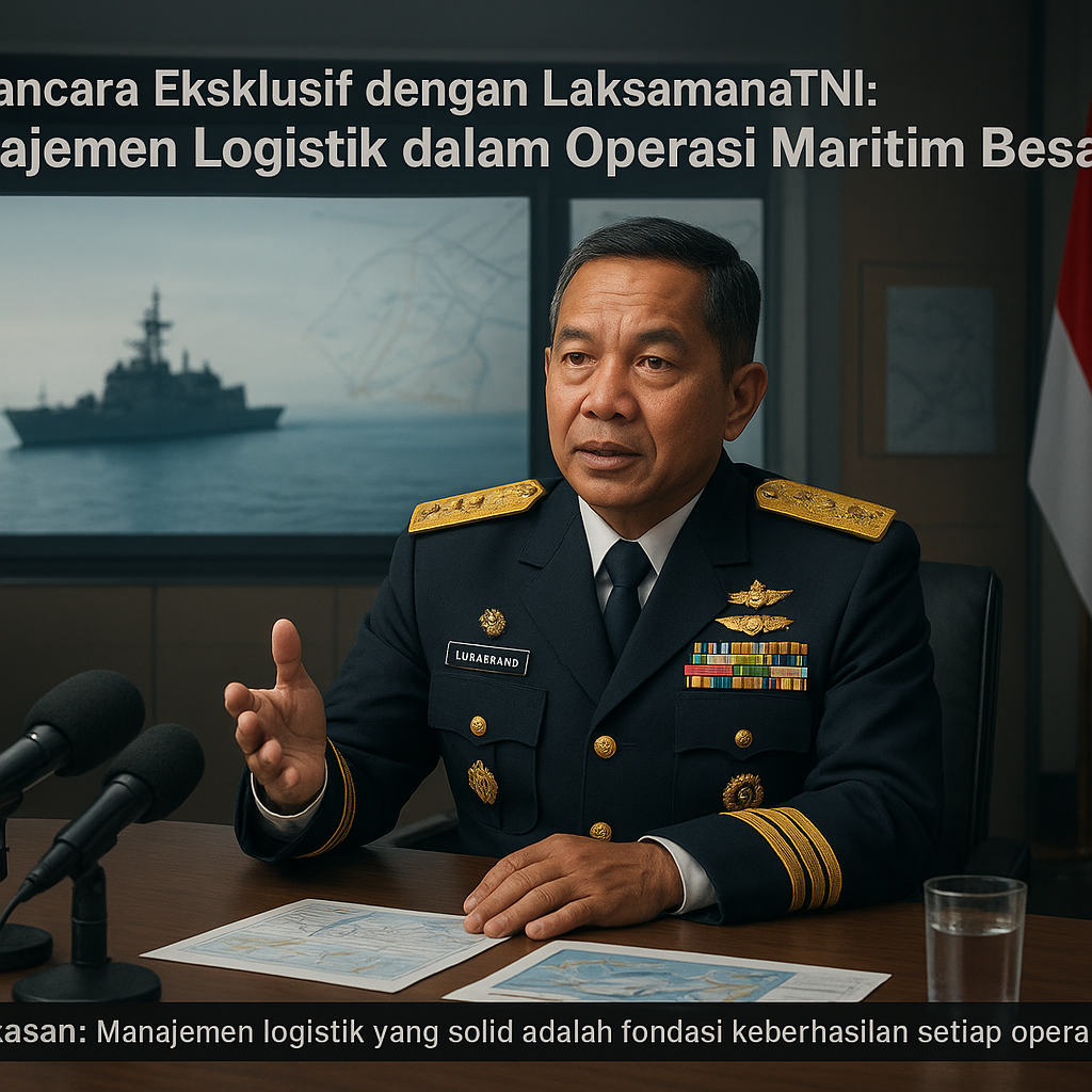 Wawancara Eksklusif dengan Laksamana TNI: Manajemen Logistik dalam Operasi Maritim Besar