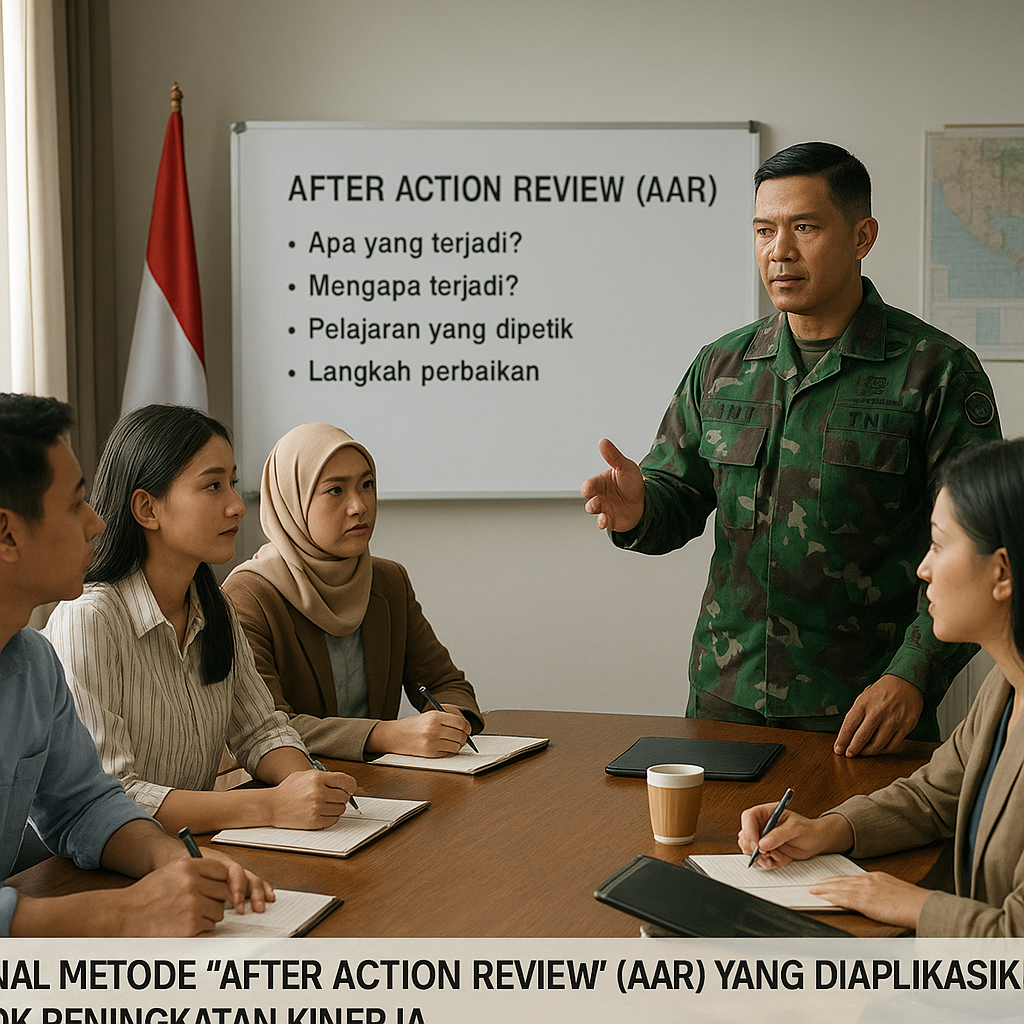 Mengenal Metode 'After Action Review' (AAR) yang Diaplikasikan TNI untuk Peningkatan Kinerja