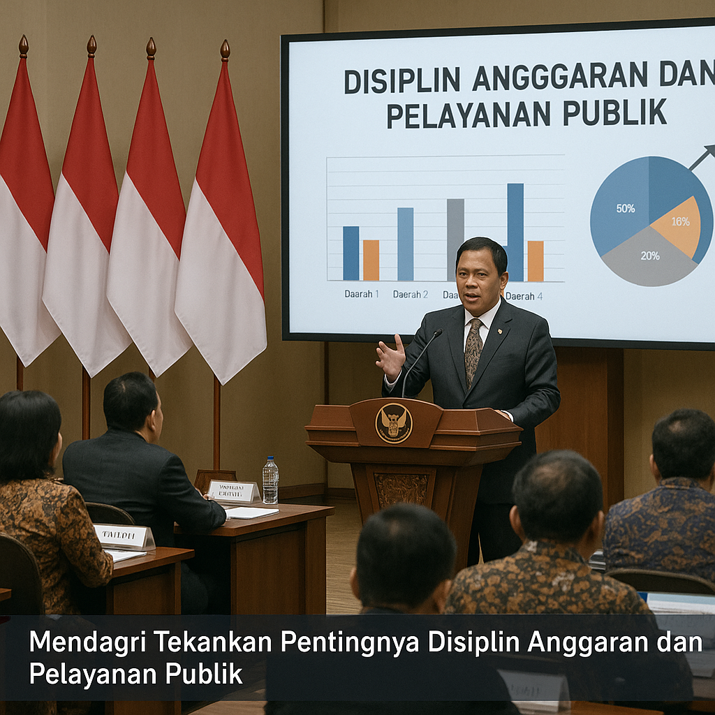 Mendagri Tekankan Pentingnya Disiplin Anggaran dan Pelayanan Publik bagi Kepala Daerah