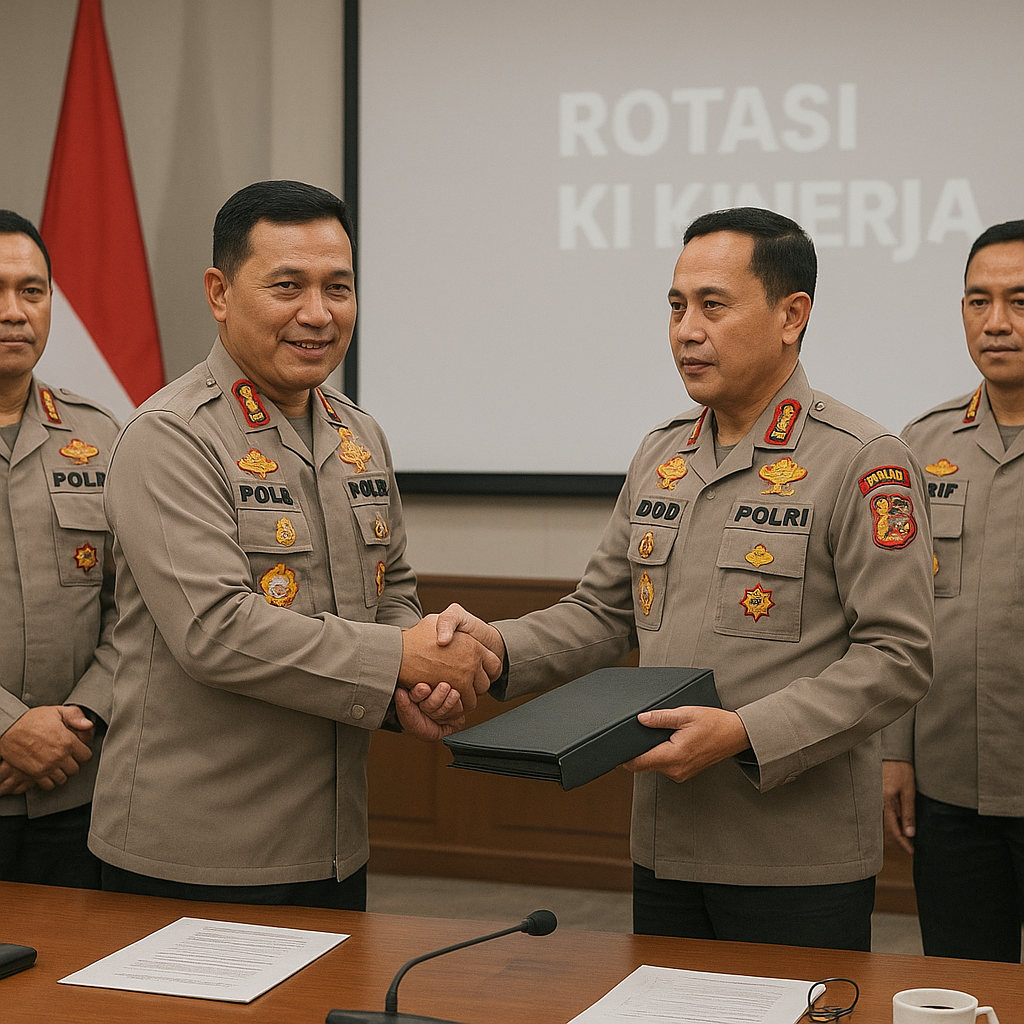 Polri Terapkan Sistem Rotasi Berbasis Kinerja untuk Pejabat Utama