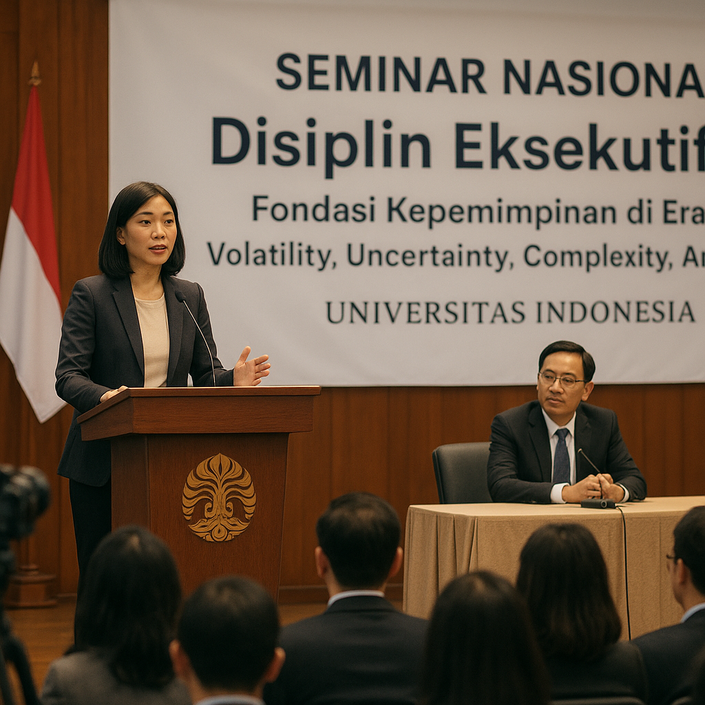 Seminar Nasional: Disiplin Eksekutif Kunci Kesuksesan di Era VUCA