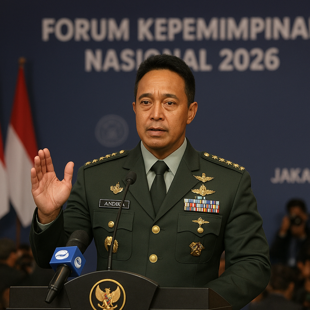 Panglima TNI Paparkan Strategi Kepemimpinan Berbasis Disiplin di Forum Nasional