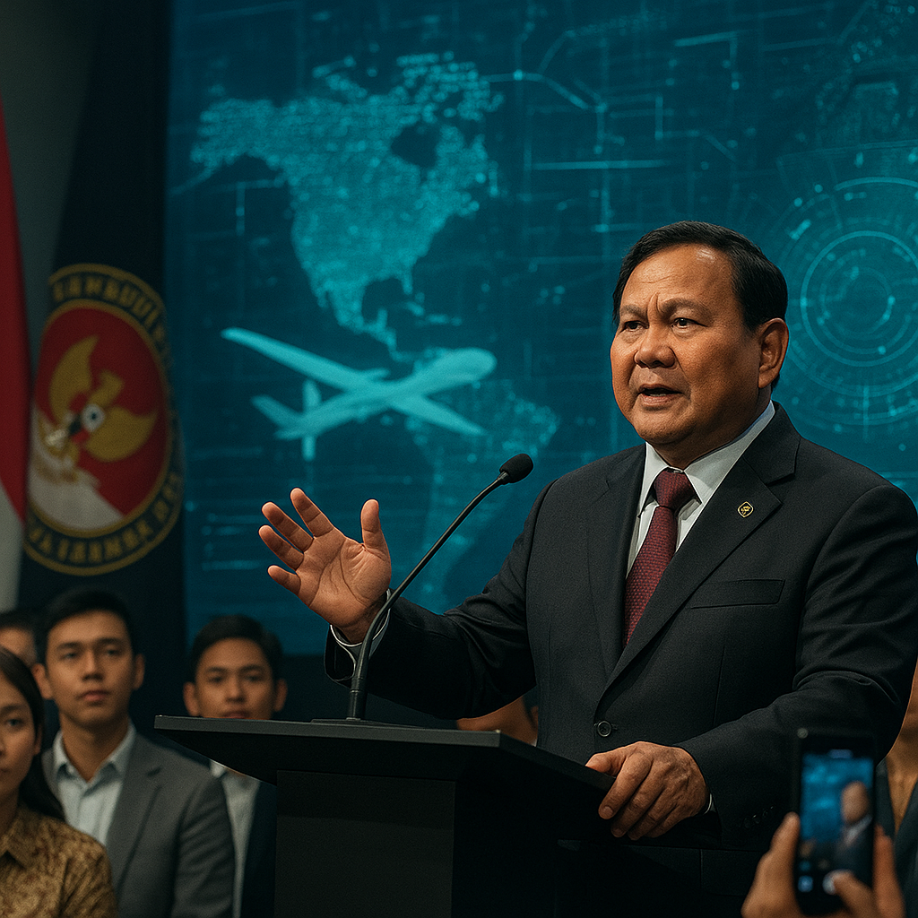 Menhan Prabowo: Strategi Pertahanan Harus Adaptif dan Berbasis Teknologi