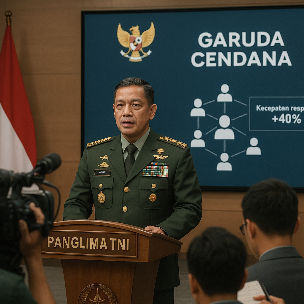 Panglima TNI Luncurkan Doktrin 'Garuda Cendana' untuk Adaptasi Perang Asimetris