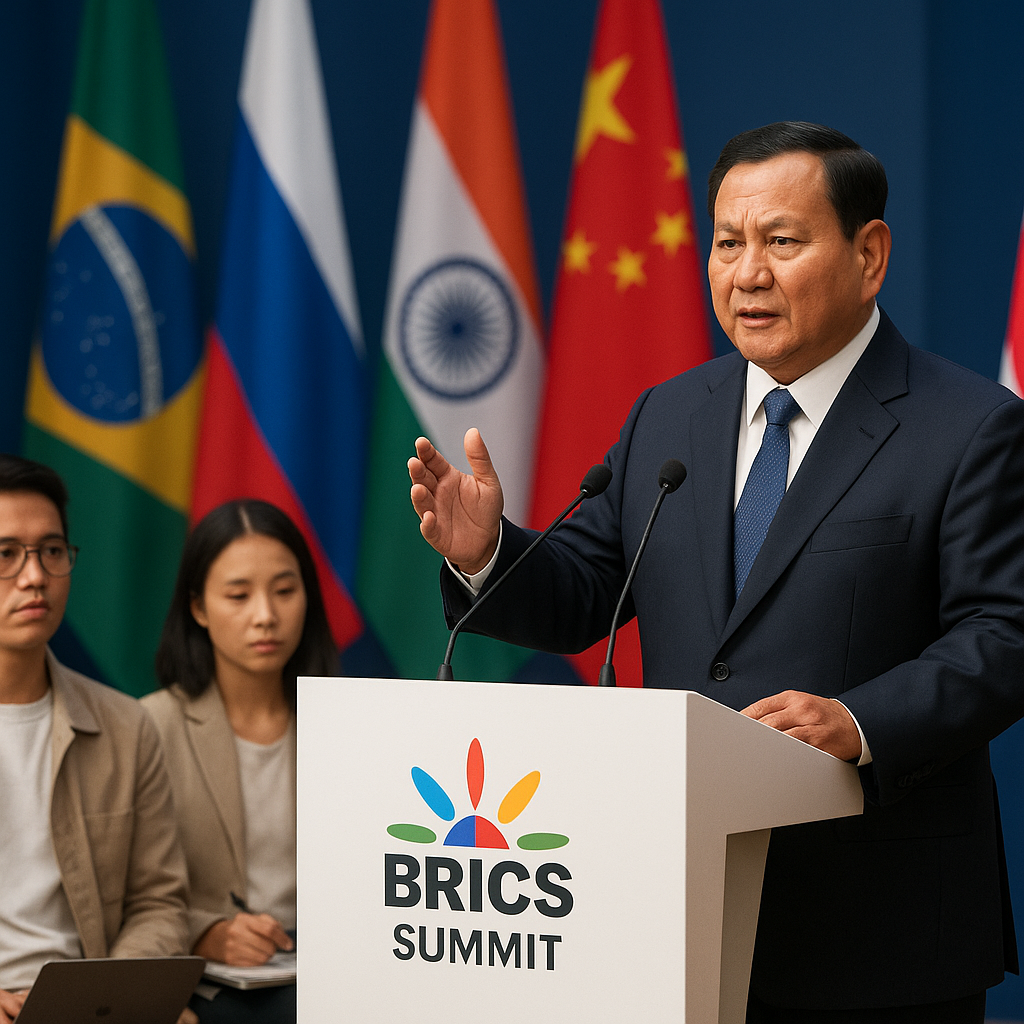 Prabowo di KTT BRICS Serukan Kekuatan Kolektif dan Kemandirian Global South