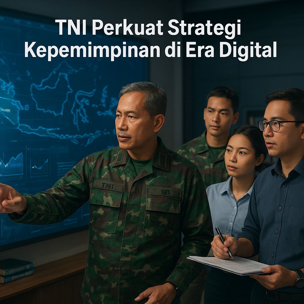 TNI Perkuat Strategi Kepemimpinan di Era Digital