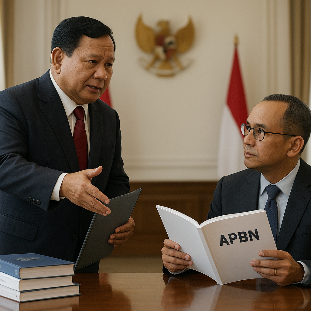 Pesan Prabowo ke Menkeu Suahasil: APBN Harus Sehat, Kredibel, dan Bisa Stabilkan Ekonomi