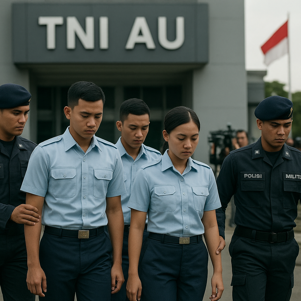 TNI AU Tetapkan Empat Prajurit Tersangka Penganiayaan, Tegas Dalam Penegakan Hukum Internal