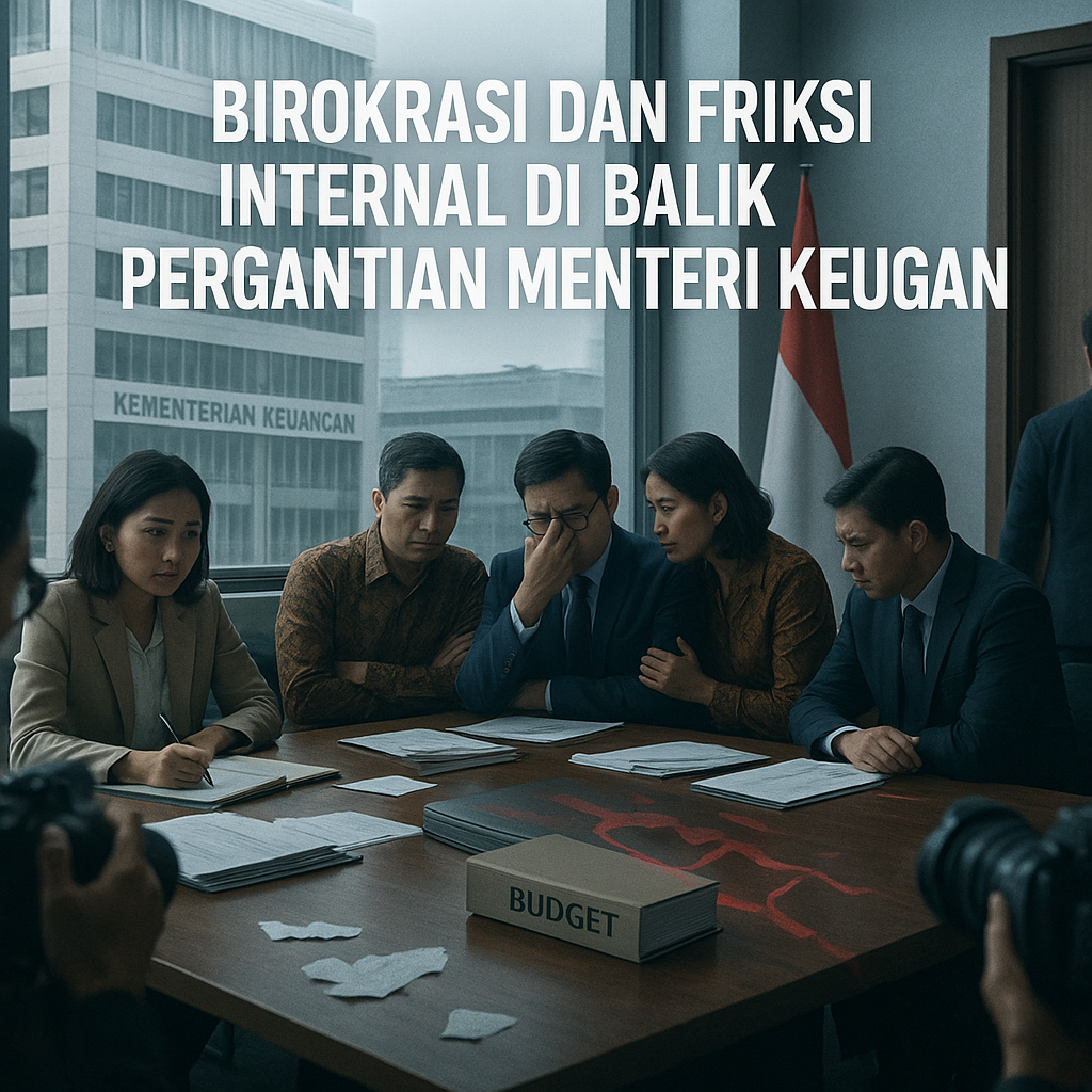 Birokrasi dan Friksi Internal di Balik Pergantian Menteri Keuangan