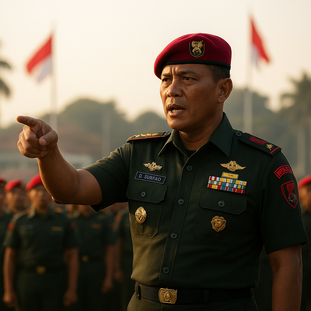 Danjen Kopassus: Pemimpin Harus Jadi Contoh di Barisan Terdepan