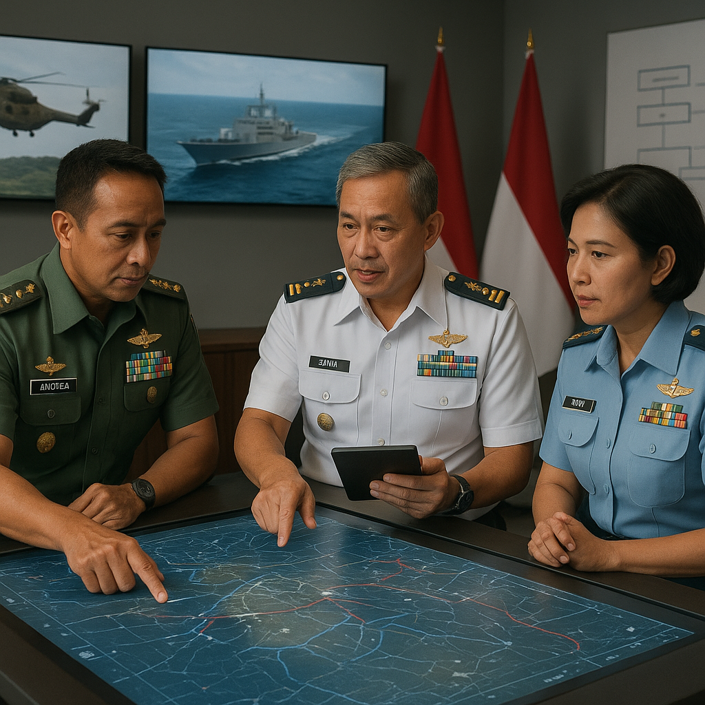 Analisis: Kepemimpinan Tiga Matra TNI dalam Operasi Gabungan Terkini