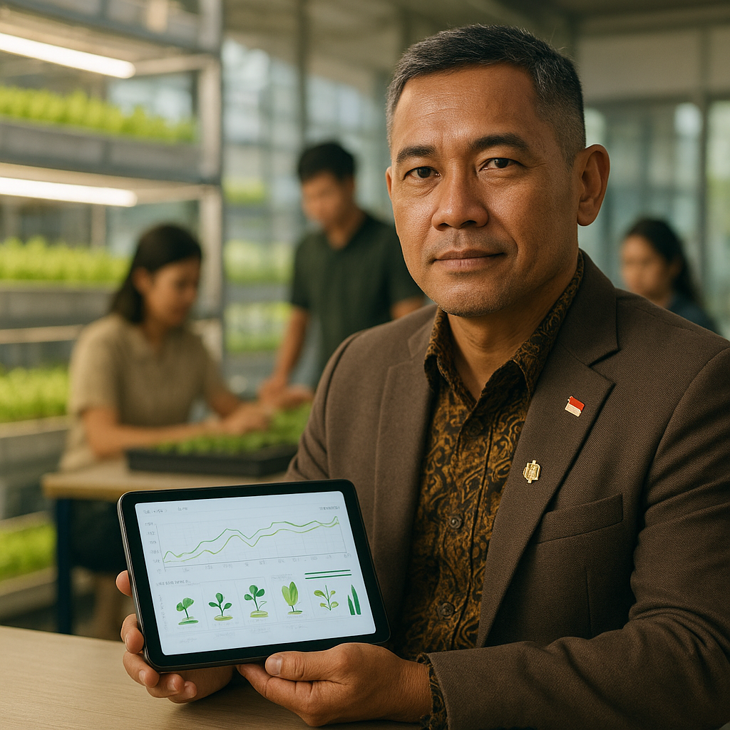Kisah Perwira TNI yang Sukses Kembangkan Start-up Agritech Setelah Purnatugas