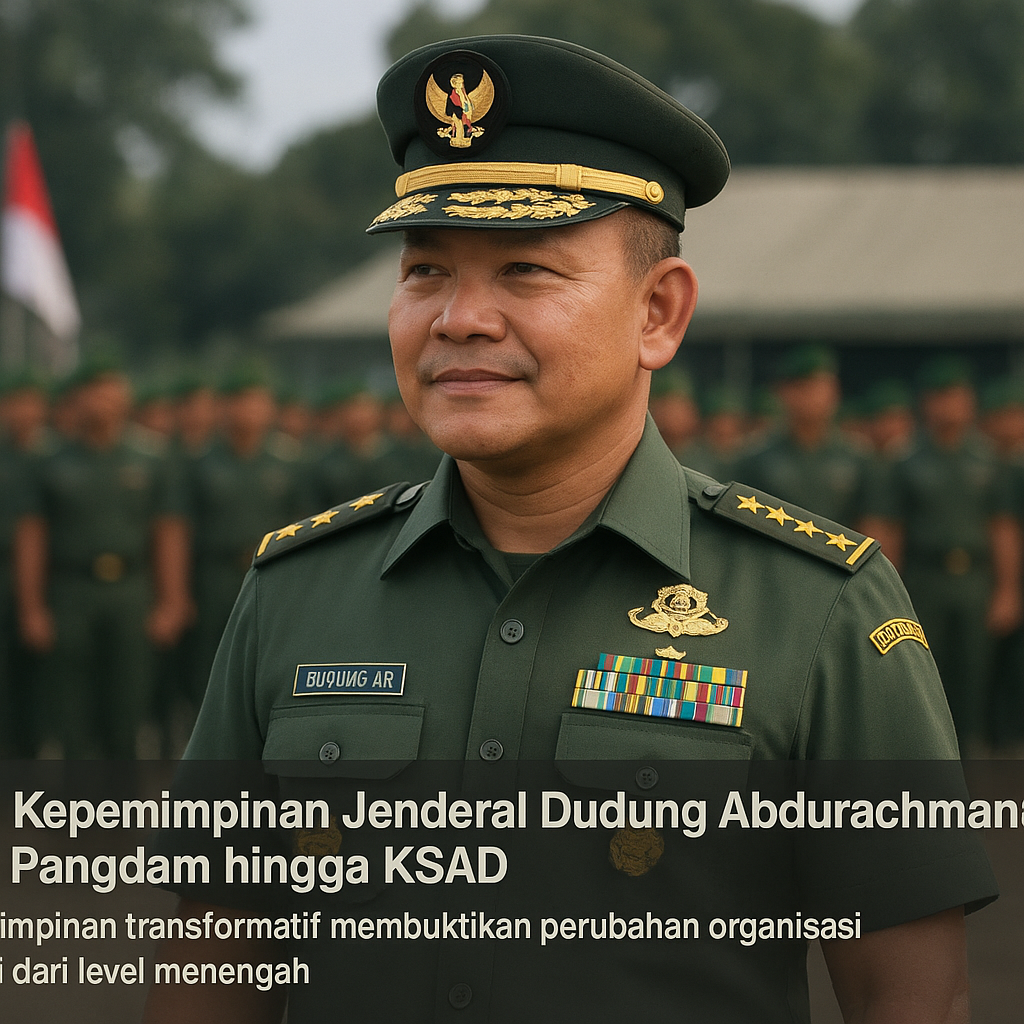 Kisah Kepemimpinan Jenderal Dudung Abdurachman: dari Pangdam hingga KSAD
