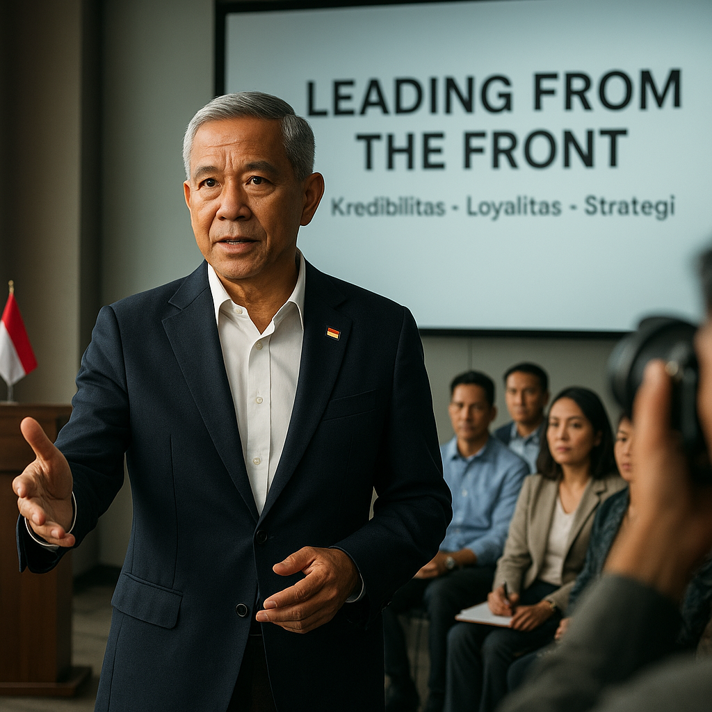 Mantan Wakil KSAD Paparkan Filosofi 'Leading from the Front' dalam Dunia Bisnis