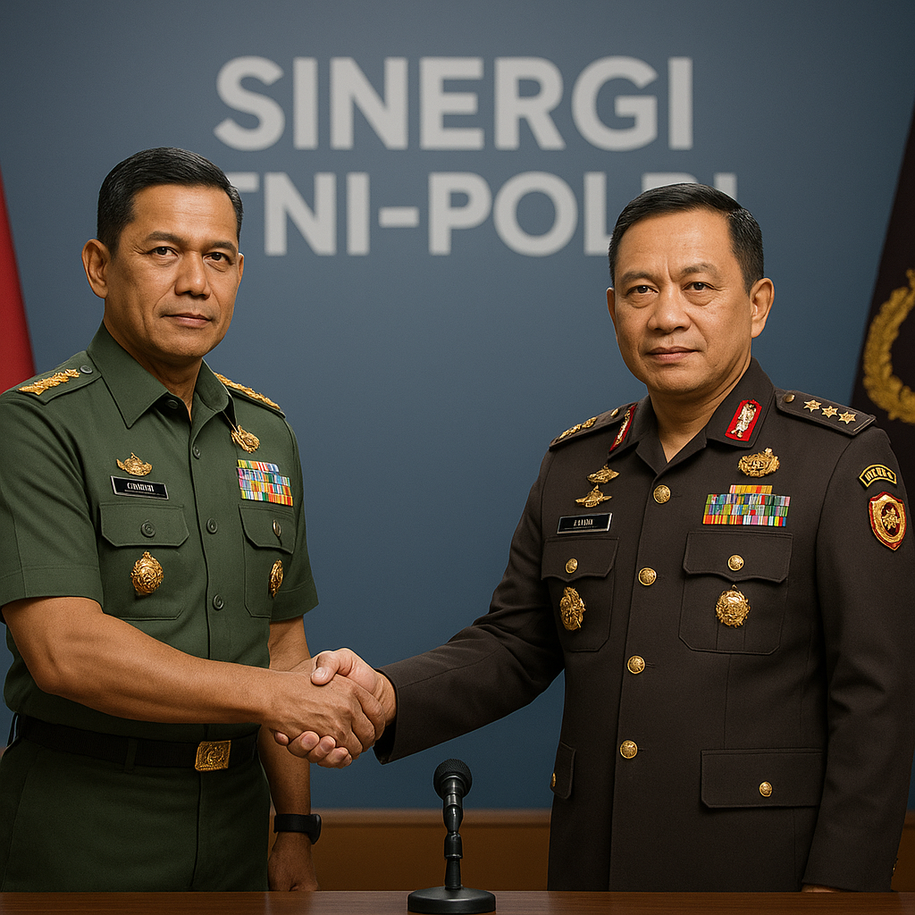 Panglima TNI Tekankan Sinergi TNI-Polri dalam Menjaga Stabilitas Nasional