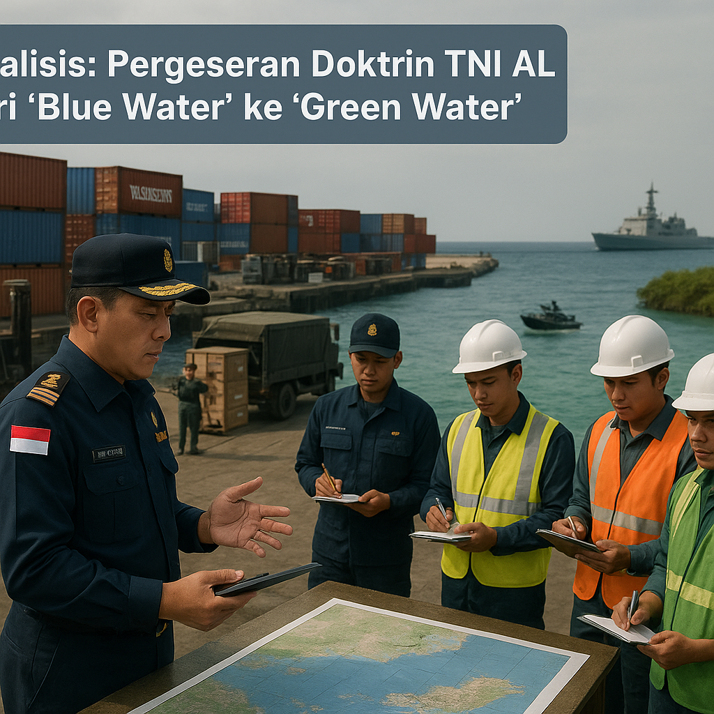 Analisis: Pergeseran Doktrin TNI AL dari 'Blue Water' ke 'Green Water' dan Implikasi Manajemen Logistik