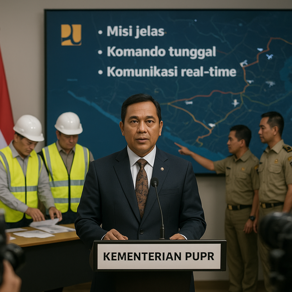 Menteri PUPR: Manajemen Proyek Strategis Butuh Koordinasi Ketat seperti Operasi Militer