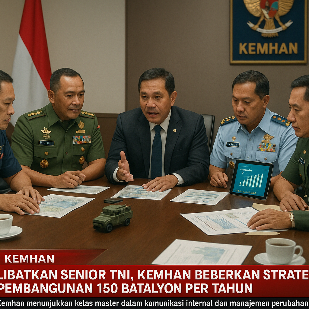 Libatkan Senior TNI, Kemhan Beberkan Strategi Pembangunan 150 Batalyon per Tahun