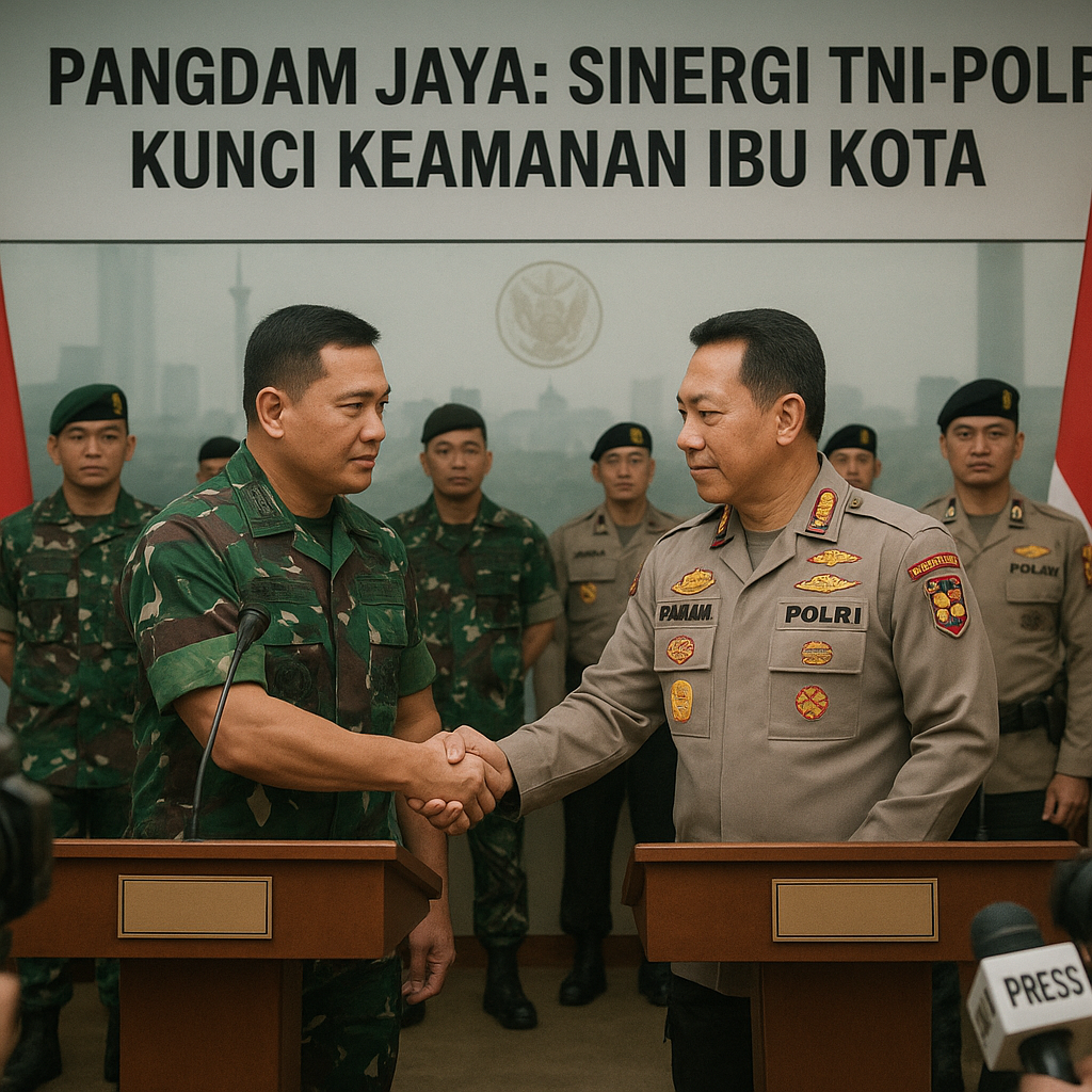 Pangdam Jaya: Sinergi TNI-Polri Kunci Keamanan Ibu Kota