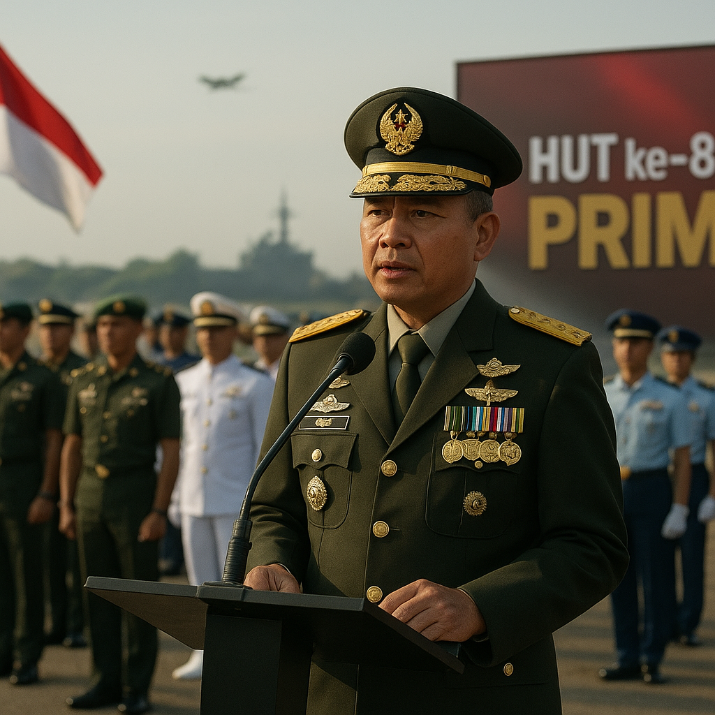 TNI Diharapkan Makin Profesional dengan Misi PRIMA di Usia ke-81