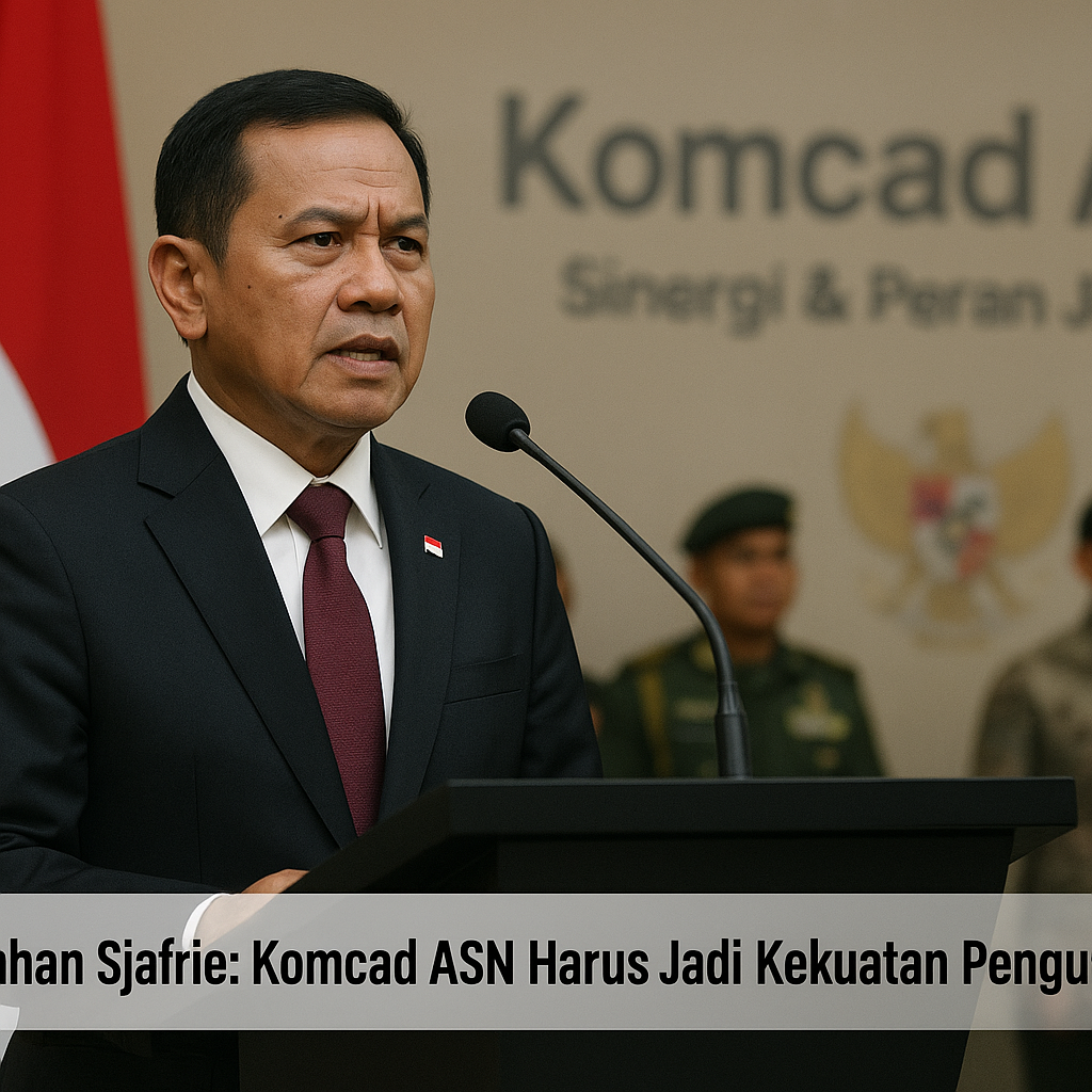 Menhan Sjafrie: Komcad ASN Harus Jadi Kekuatan Penguat TNI