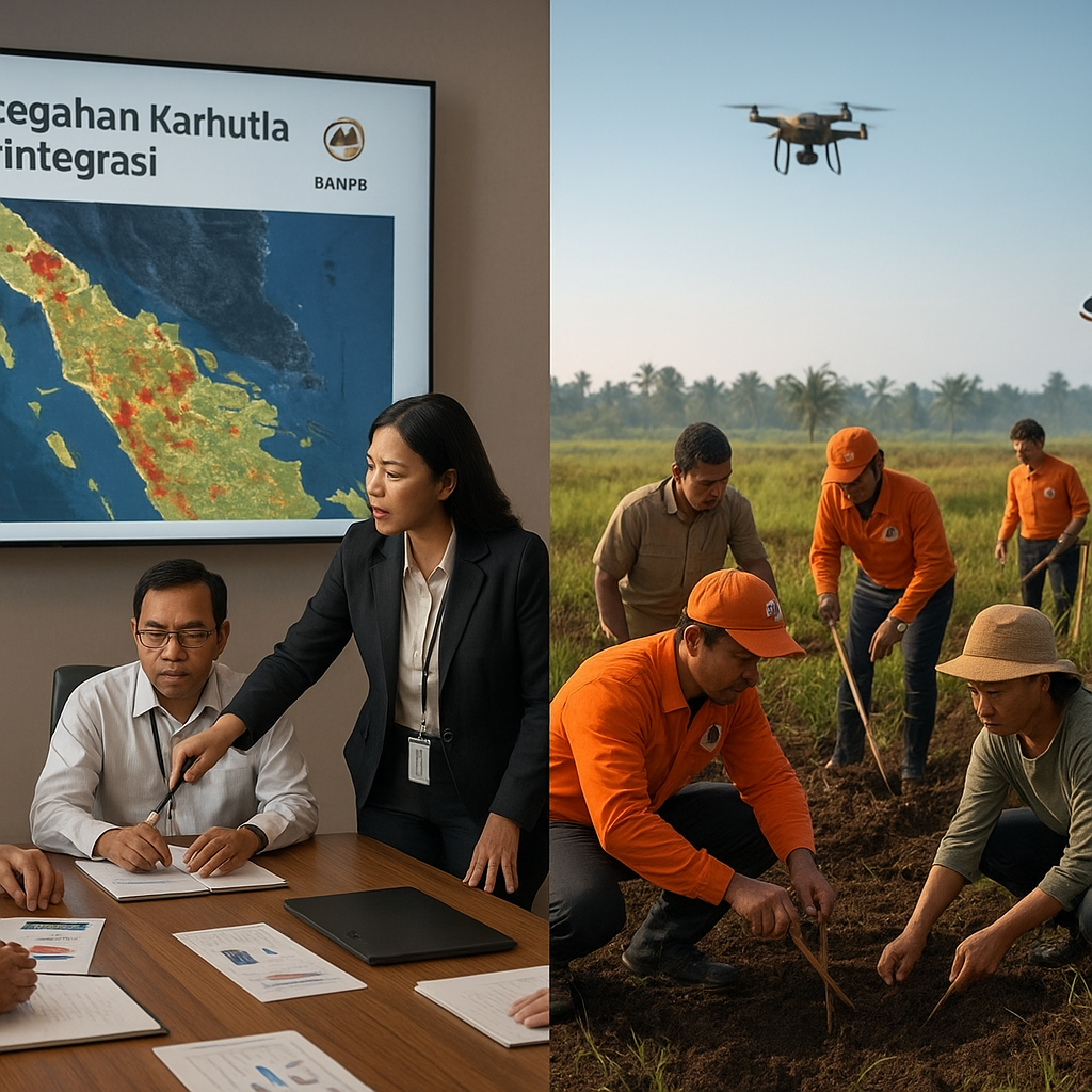 Bappenas dan BNPB Geser Strategi: Dari Respons Bencana ke Pencegahan Karhutla Terintegrasi