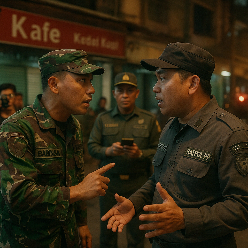 Video Babinsa dan Kasatpol PP Viral, Dandim Samarinda Minta Maaf dan Evaluasi Internal