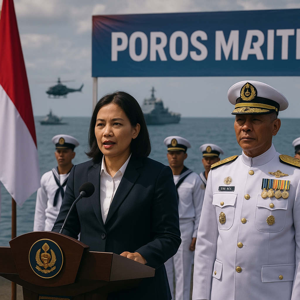 Menteri Kelautan Canangkan Poros Maritim dengan Sinergi TNI AL