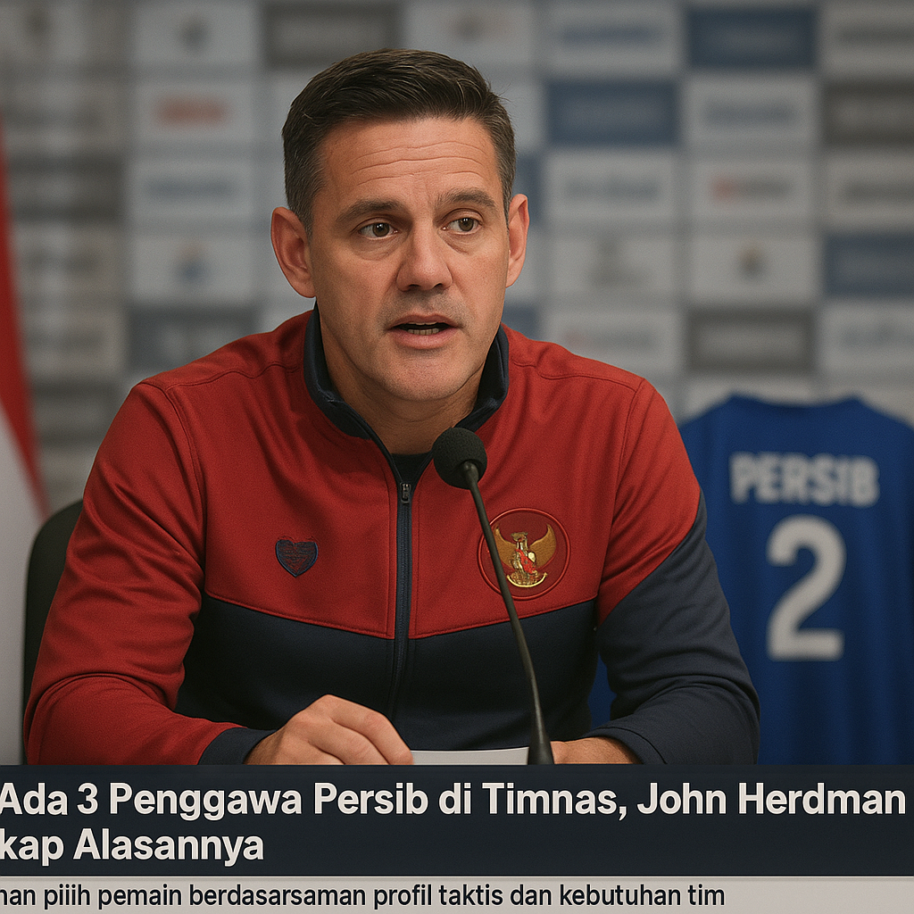 Tak Ada 3 Penggawa Persib di Timnas, John Herdman Ungkap Alasannya