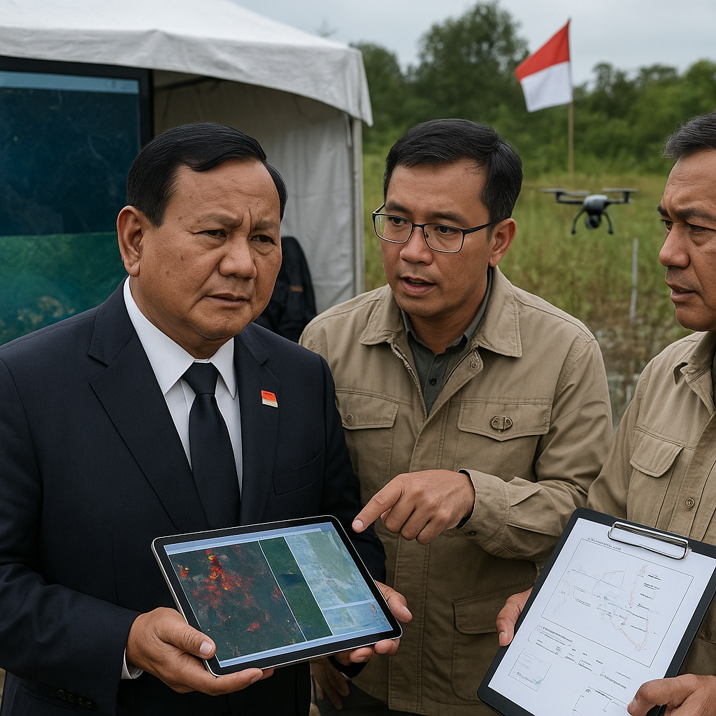 Ini Arahan Pakar ke Prabowo untuk Tangani Karhutla di Lahan Gambut