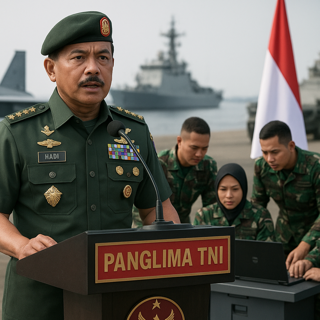 Panglima TNI: Modernisasi Alutsista Harus Diimbangi dengan SDM Unggul
