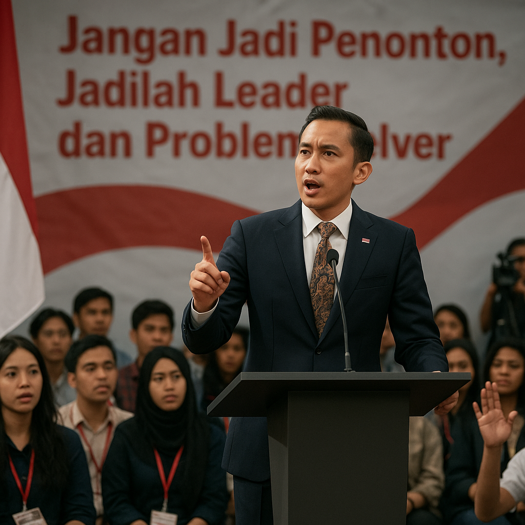 Ibas Ajak Generasi Muda: Jangan Jadi Penonton, Jadilah Leader dan Problem Solver