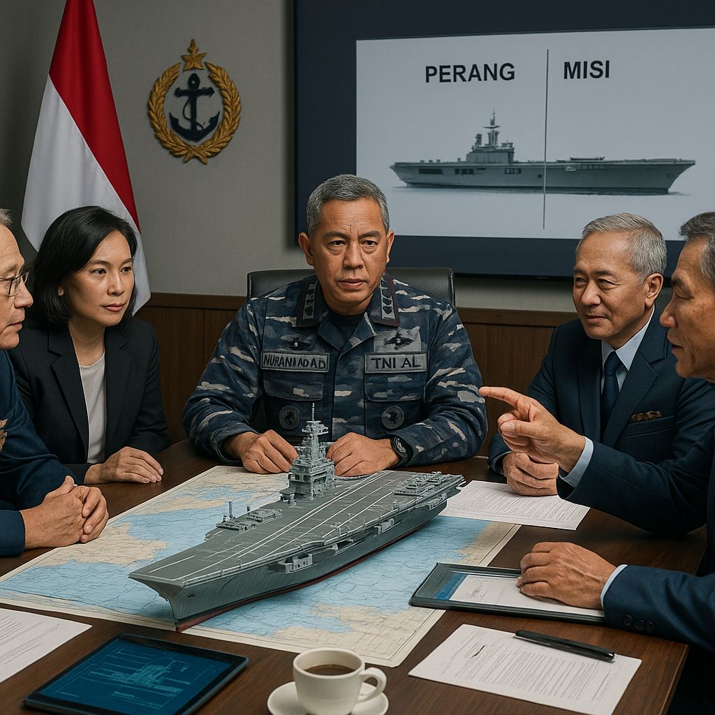 KSAL Kumpulkan Mantan Pimpinan TNI AL Rumuskan Doktrin Operasi Kapal Induk