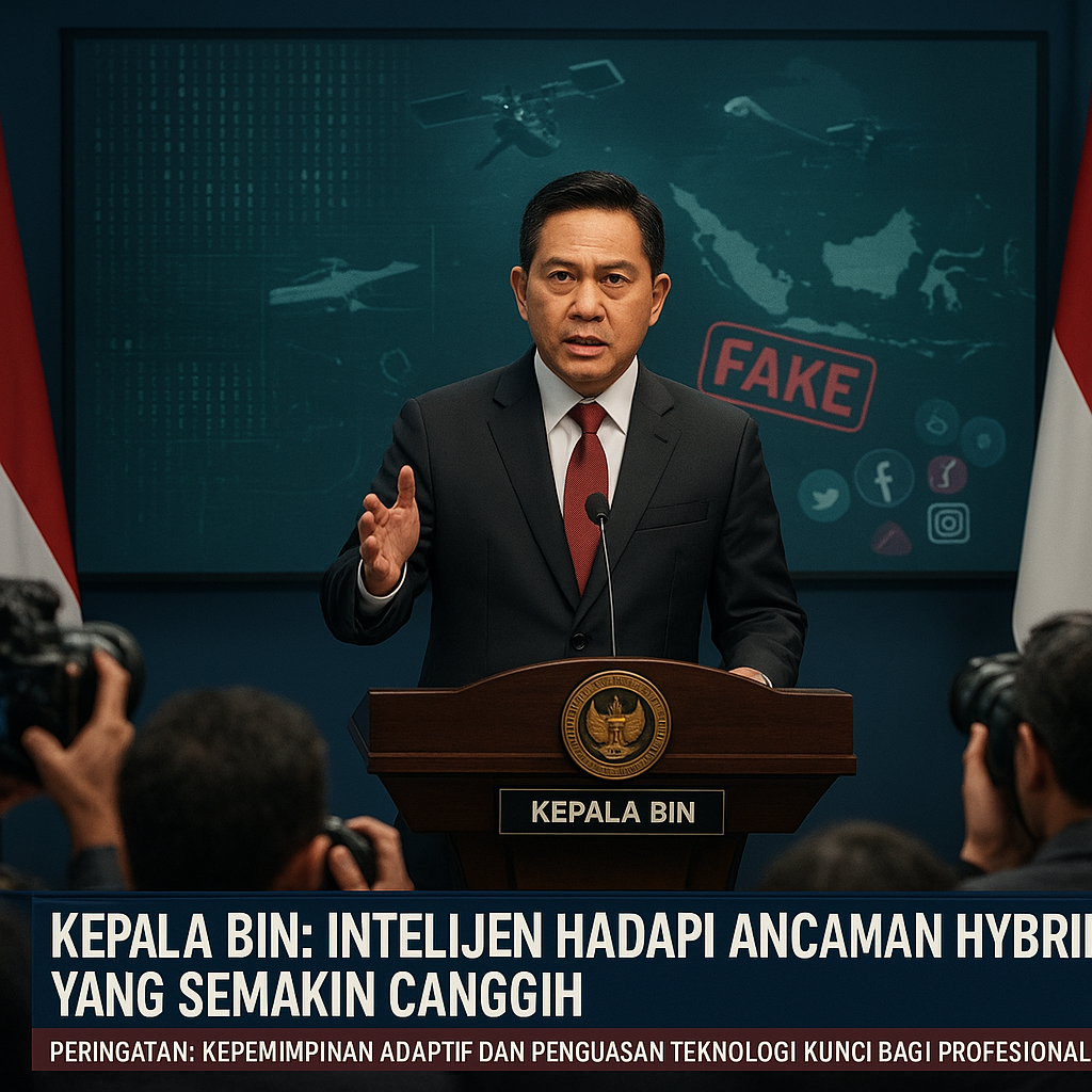 Kepala BIN: Intelijen Hadapi Ancaman Hybrid yang Semakin Canggih