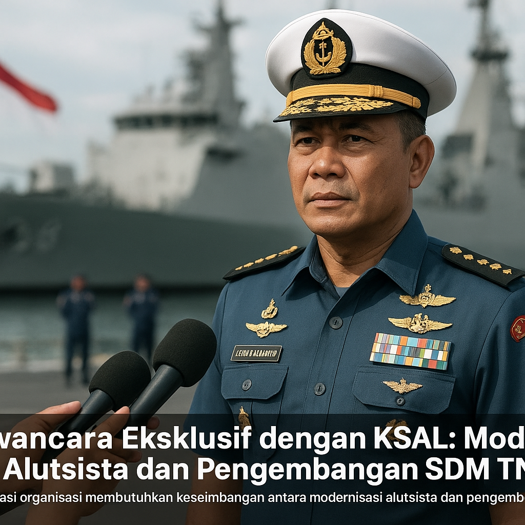 Wawancara Eksklusif dengan KSAL: Modernisasi Alutsista dan Pengembangan SDM TNI AL