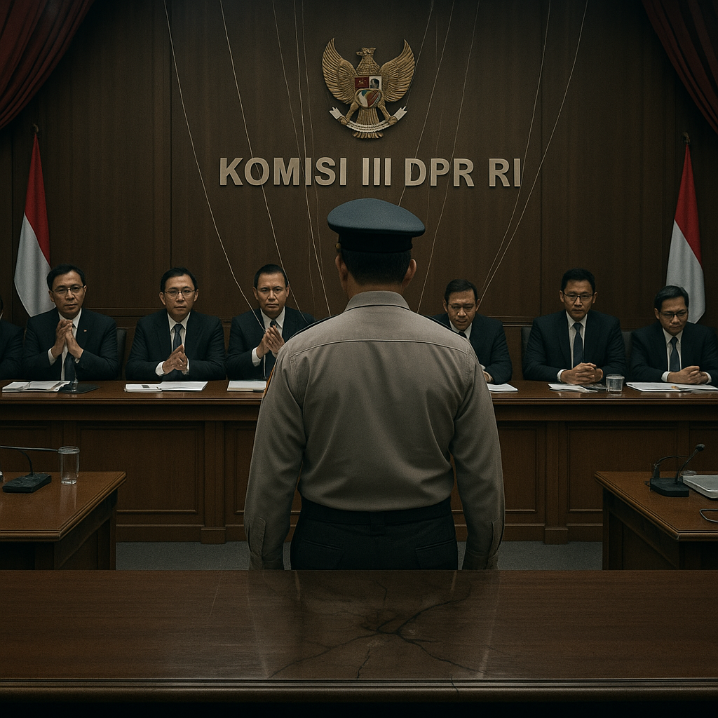 Aklamasi Komisi III dan Ilusi Reformasi Polri: Panggung Formalitas Tanpa Pembongkaran Masalah Mendasar