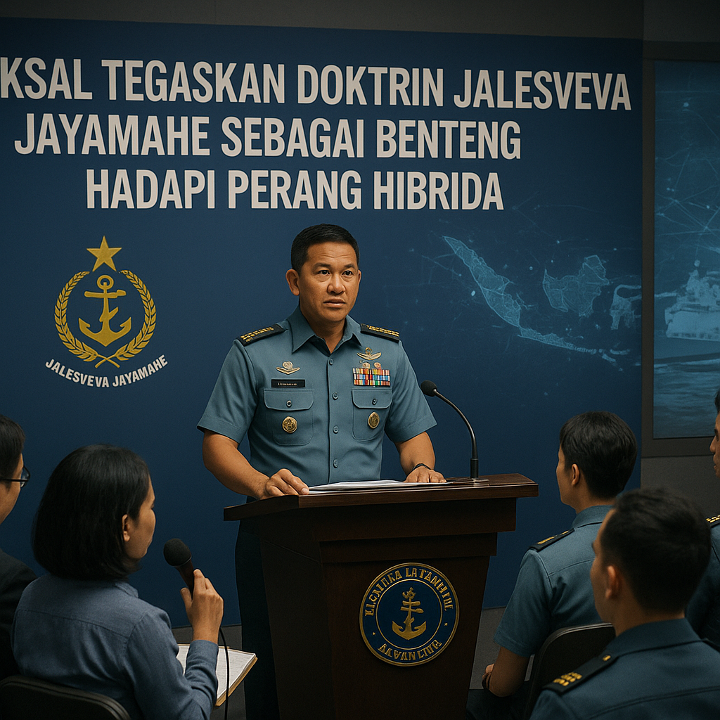 KSAL Tegaskan Doktrin Jalesveva Jayamahe sebagai Benteng Hadapi Perang Hibrida