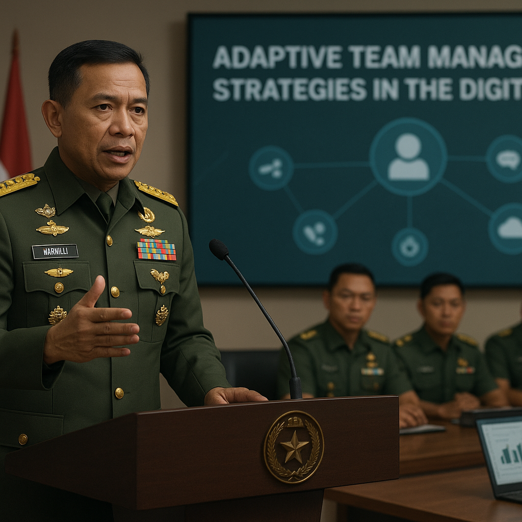 Kepala Staf Angkatan Darat Paparkan Strategi Manajemen Tim di Era Digital