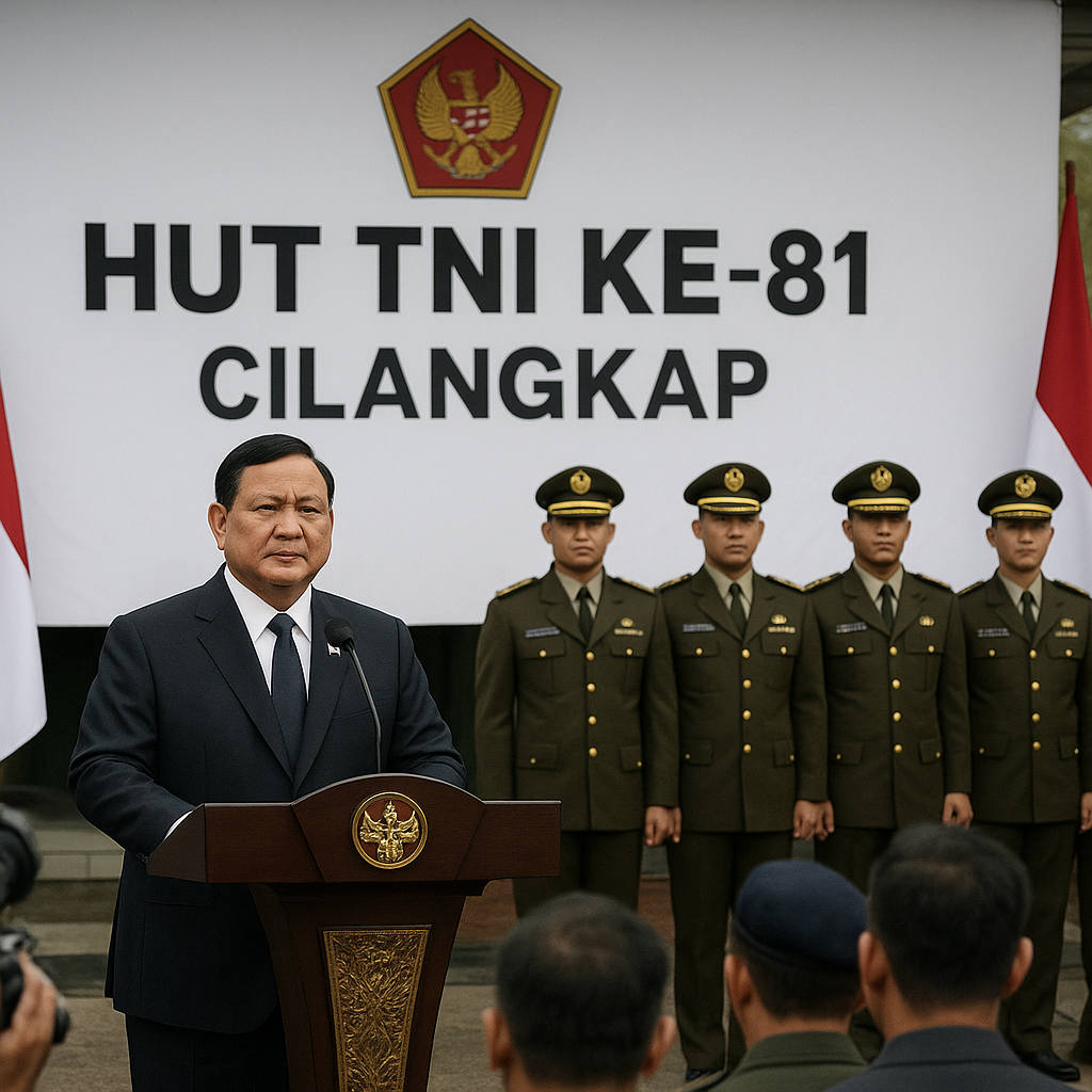 Prabowo Direncanakan Bakal Hadiri Perayaan HUT TNI ke-81 di Cilangkap