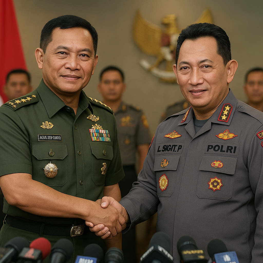 Panglima TNI: Sinergi TNI-Polri Kunci Menjaga Stabilitas Keamanan Nasional