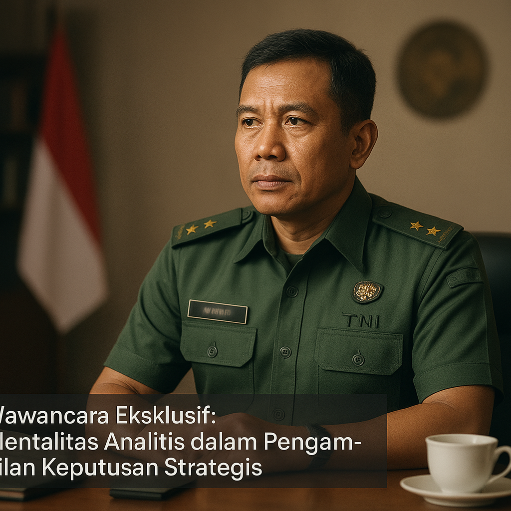 Wawancara Eksklusif dengan Perwira Intelijen: Mentalitas Analitis dalam Pengambilan Keputusan Strategis