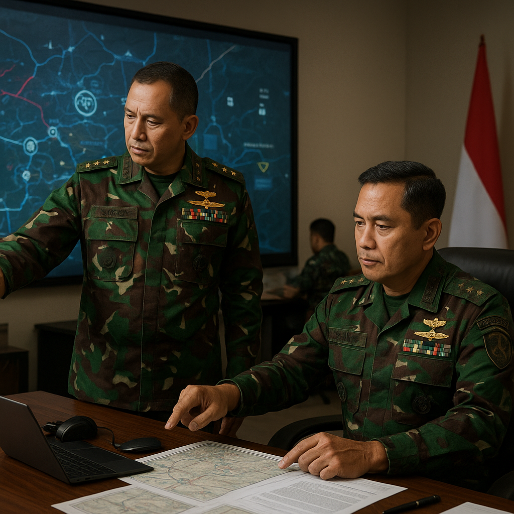 Koordinasi Dua Jenderal TNI Fokuskan pada Penguatan Perencanaan Pertahanan Terpadu