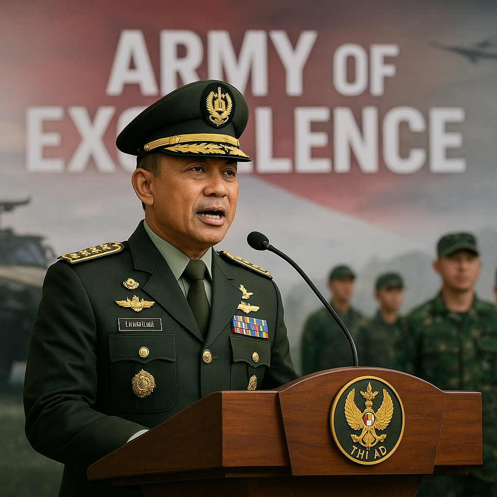 Kasad: Konsep 'Army of Excellence' Fokus pada Modernisasi dan SDM Unggul