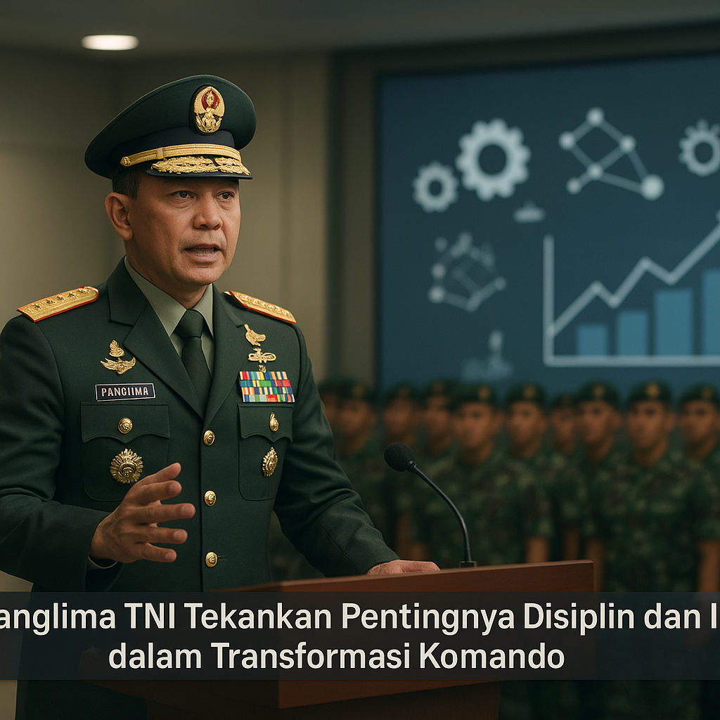 Panglima TNI Tekankan Pentingnya Disiplin dan Inovasi dalam Transformasi Komando