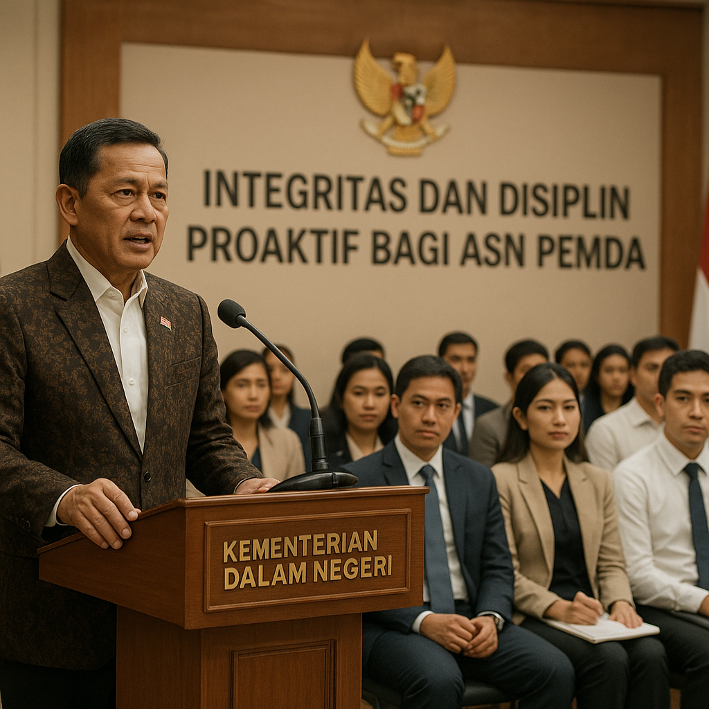 Mendagri Tekankan Pentingnya Integritas dan Disiplin Proaktif bagi ASN Pemda